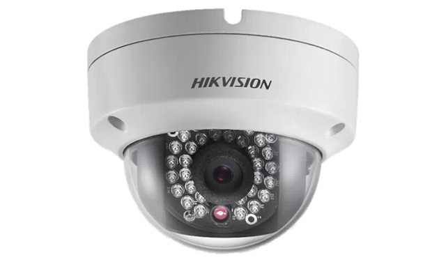 海康威視LED紅外半球網(wǎng)絡攝像機