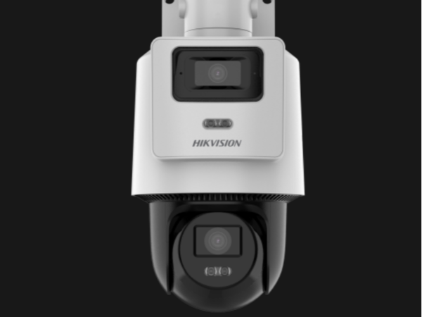 海康3寸400萬雙攝PoE球機