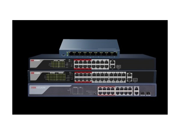 海康威視DS-3E0300P-E千兆上行高功率PoE交換機