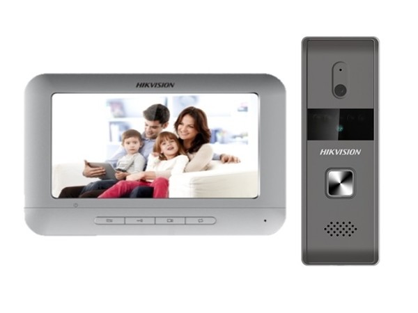 海康威視DS-KIS203對講套裝 防水可視對講 海康對講機 海康威視可視對講