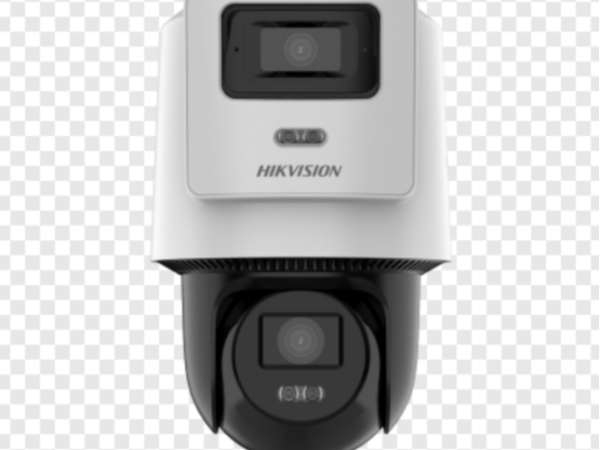 海康威視3寸400萬雙攝PoE球機