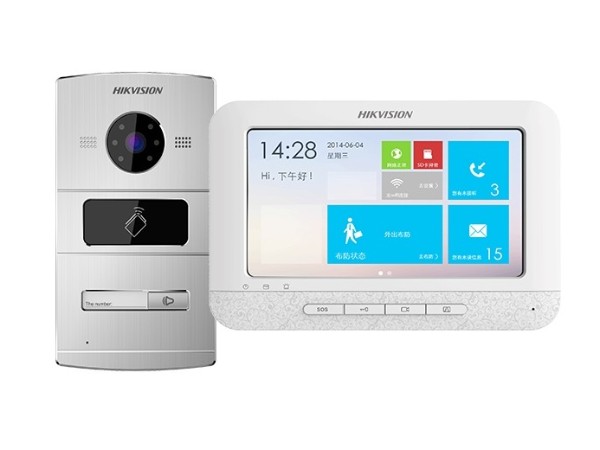 海康威視DS-KIS6017寸全數字對講套裝(觸摸屏) 海康威視DS-KIS6017寸全數字對講套裝(觸摸屏)