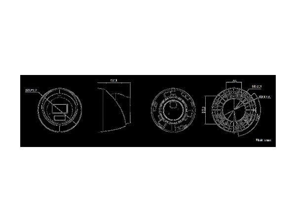 海康威視DS-2CD3347WDV3-L臻全彩400萬海螺型網絡攝像機 海康攝像頭 家用攝像頭