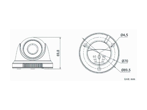 海康威視DS-2CE55A2P-IR紅外10米定焦金屬半球模擬攝像機 海康攝像頭 家用攝像頭 海康威視DS-2CE55A2P-IR紅外10米定焦金屬半球模擬攝像機 海康攝像頭 家用攝像頭